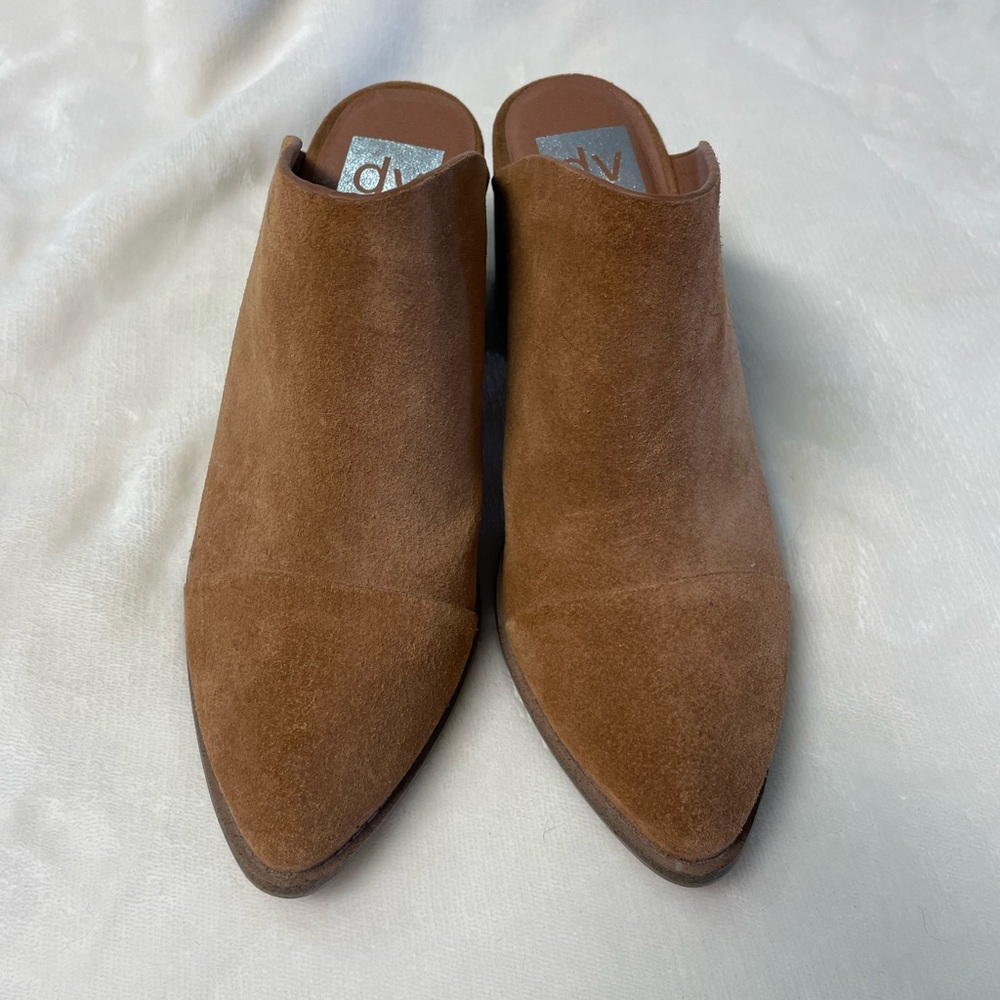 Dolce Vita Suede Slide on Boot / 3” Heel